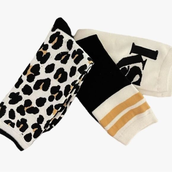 Kate Spade New York Socks Animal Print Crew Socks, One Size NWT - Picture 6 of 8